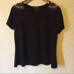 Shoulder studs shirt